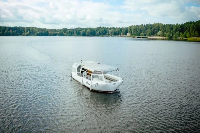 Trip to Mežaparks with river boat AGNES
